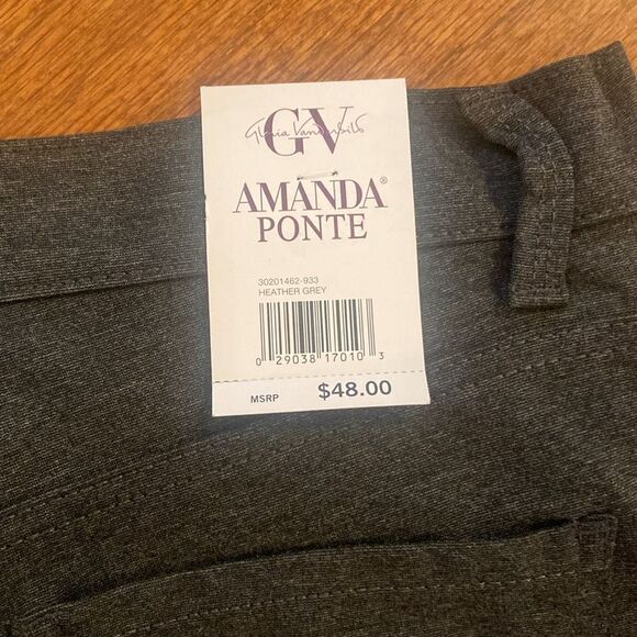 NWT Gloria Vanderbilt, Amanda Ponte size 10, pants - Picture 10 of 12